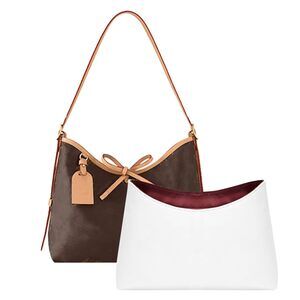 6112 Purse Organizer Compatible with LV Carryall MM, Upgraded Lightweight